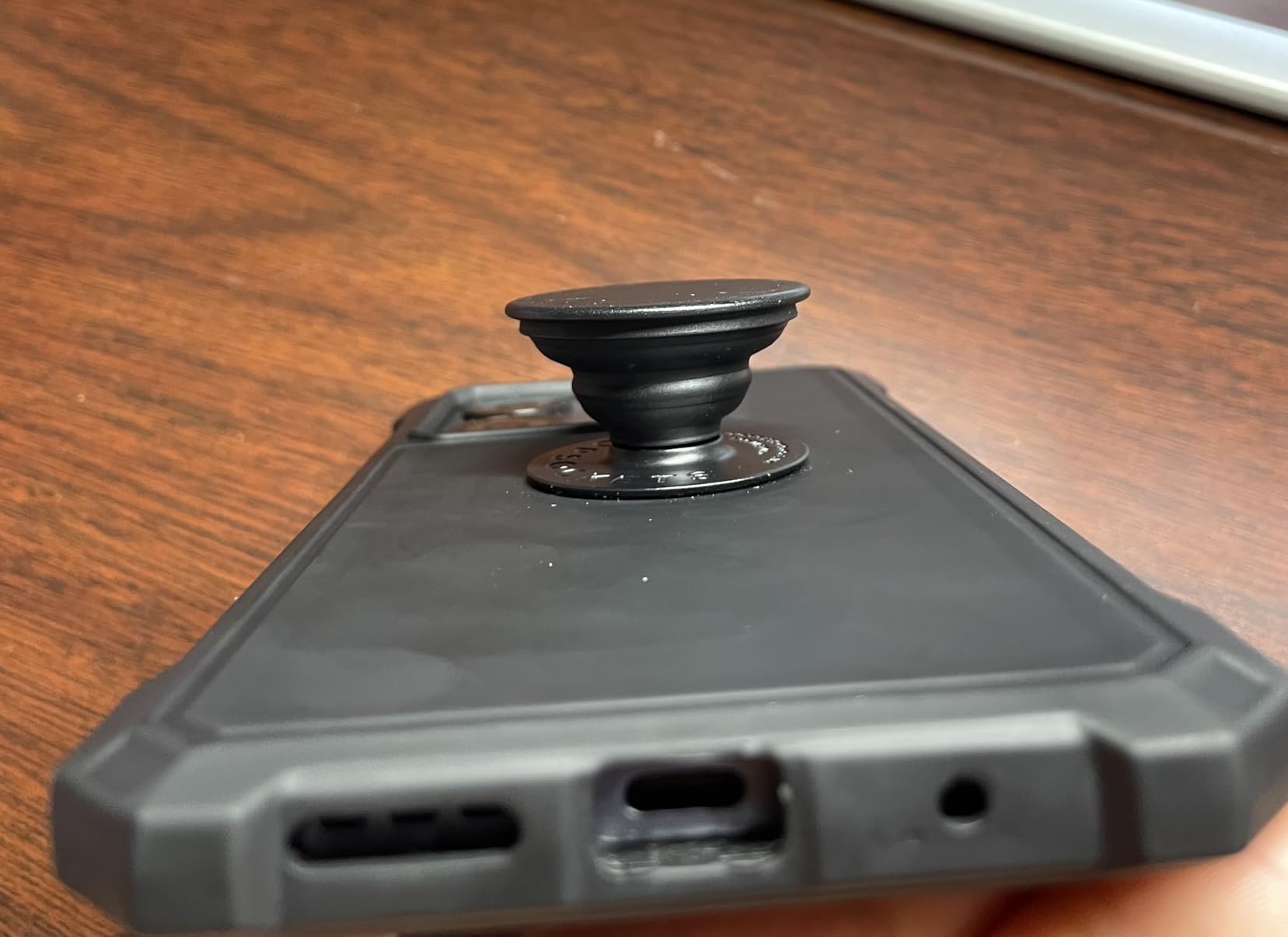 PopSockets Adhesive Phone Grip, Holder- Black customer photo 1