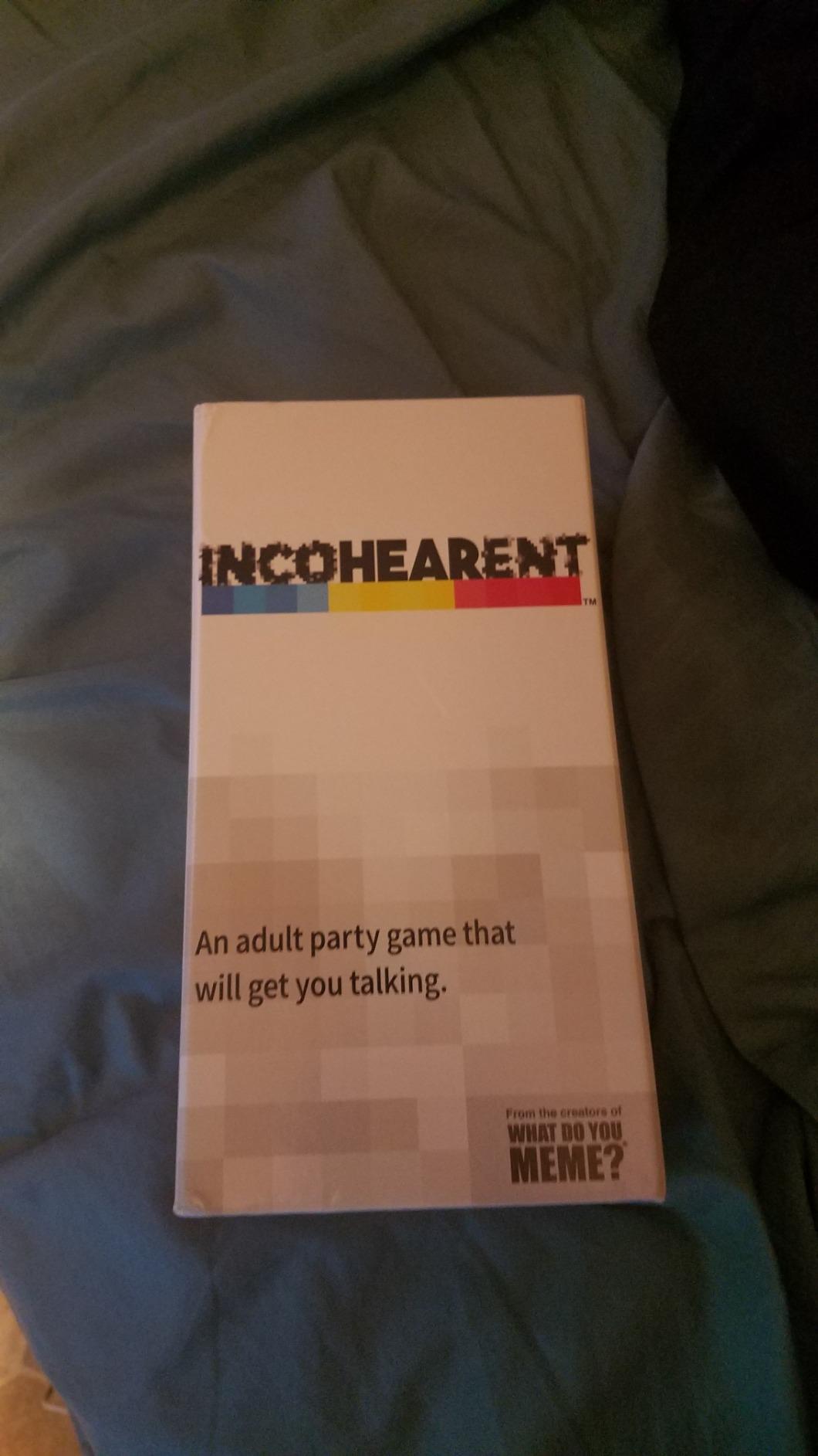 Incohearent, The Guess the Gibberish Party Game by Relatable customer photo 1