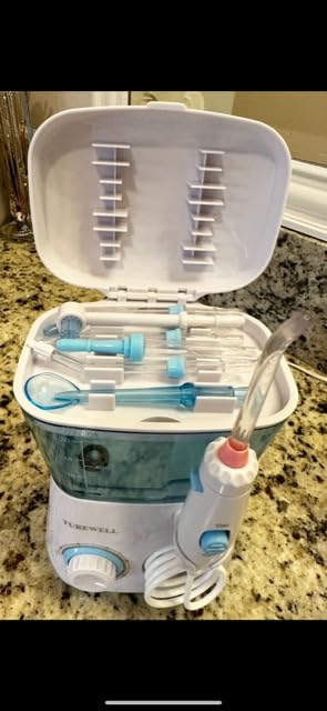 TUREWELL Water Dental Flossing Oral Irrigator for Teeth/Braces customer photo 2