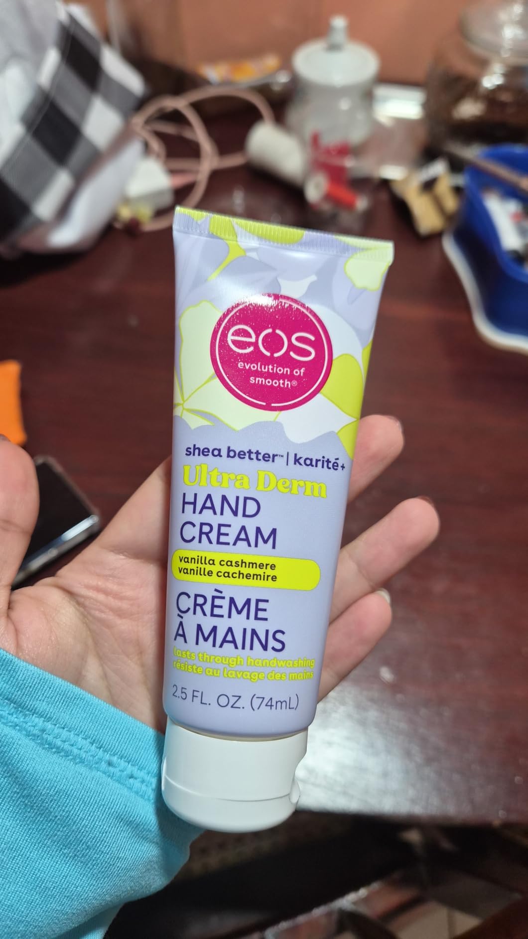 eos Shea Better Hand Cream- Coconut Waters, Hand Lotion & Skin Care, 2.5 oz customer photo 1