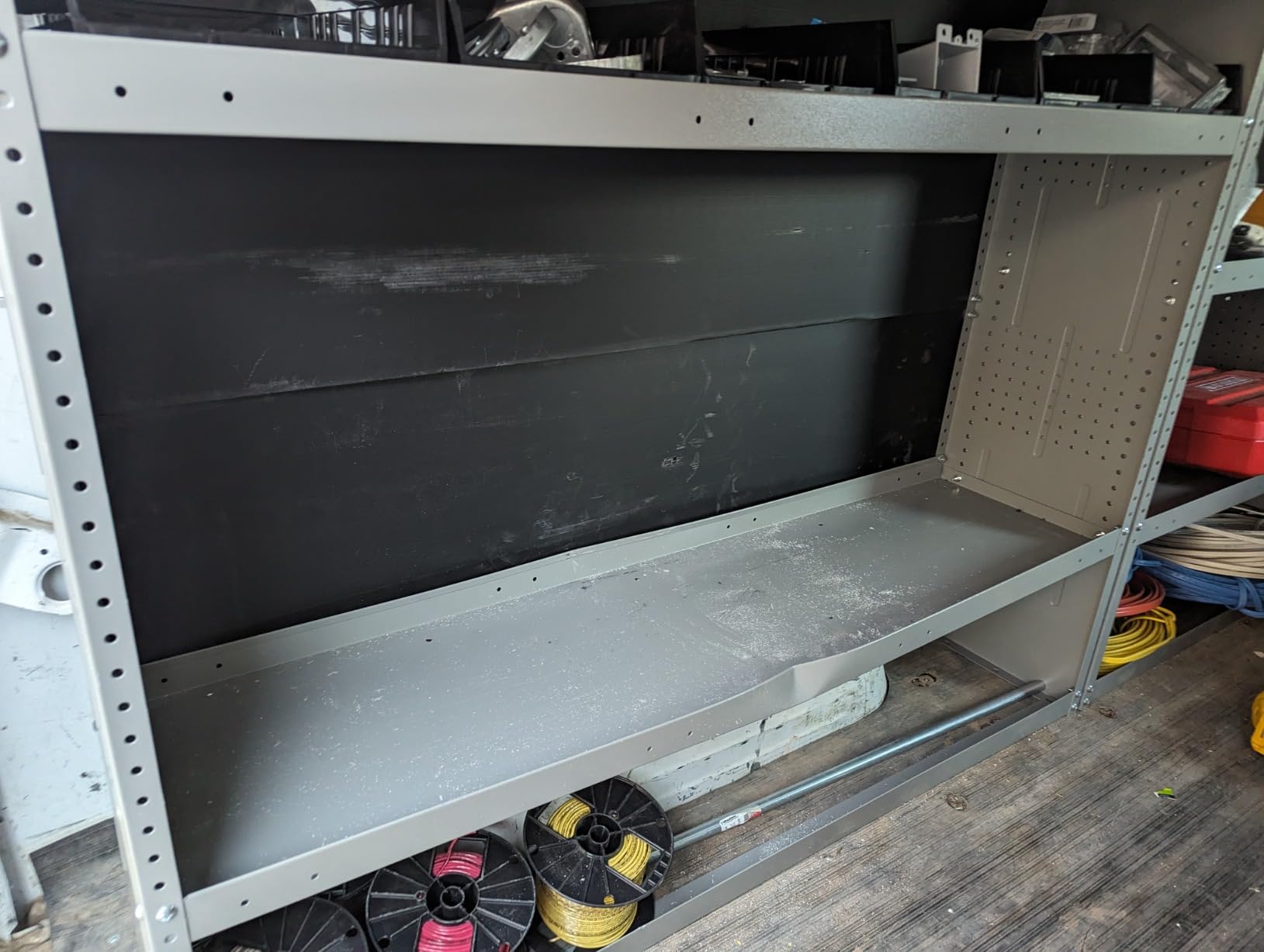 AA Products SH-4605 Steel Low/Mid/High Roof Van Shelving Storage System customer photo 2