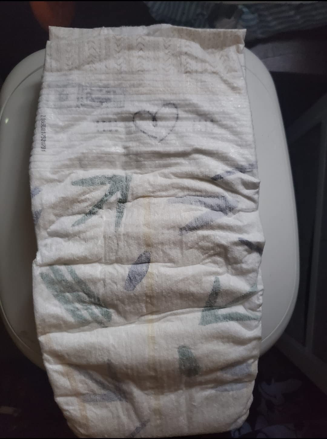 Pampers Pure Baby Diapers, Size 1 (8-14 lbs), 82 customer photo 2