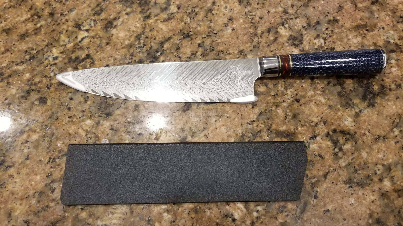 Chef Knife 8 Inch, Damascus Chef Knife Japanese VG10 Kitchen Knife Sharpest 67-Layer High Carbon Stainless Steel knife, Pro Cooking Knife, Meat Cutting Gyuto Chef Knife with Sheath customer photo 2