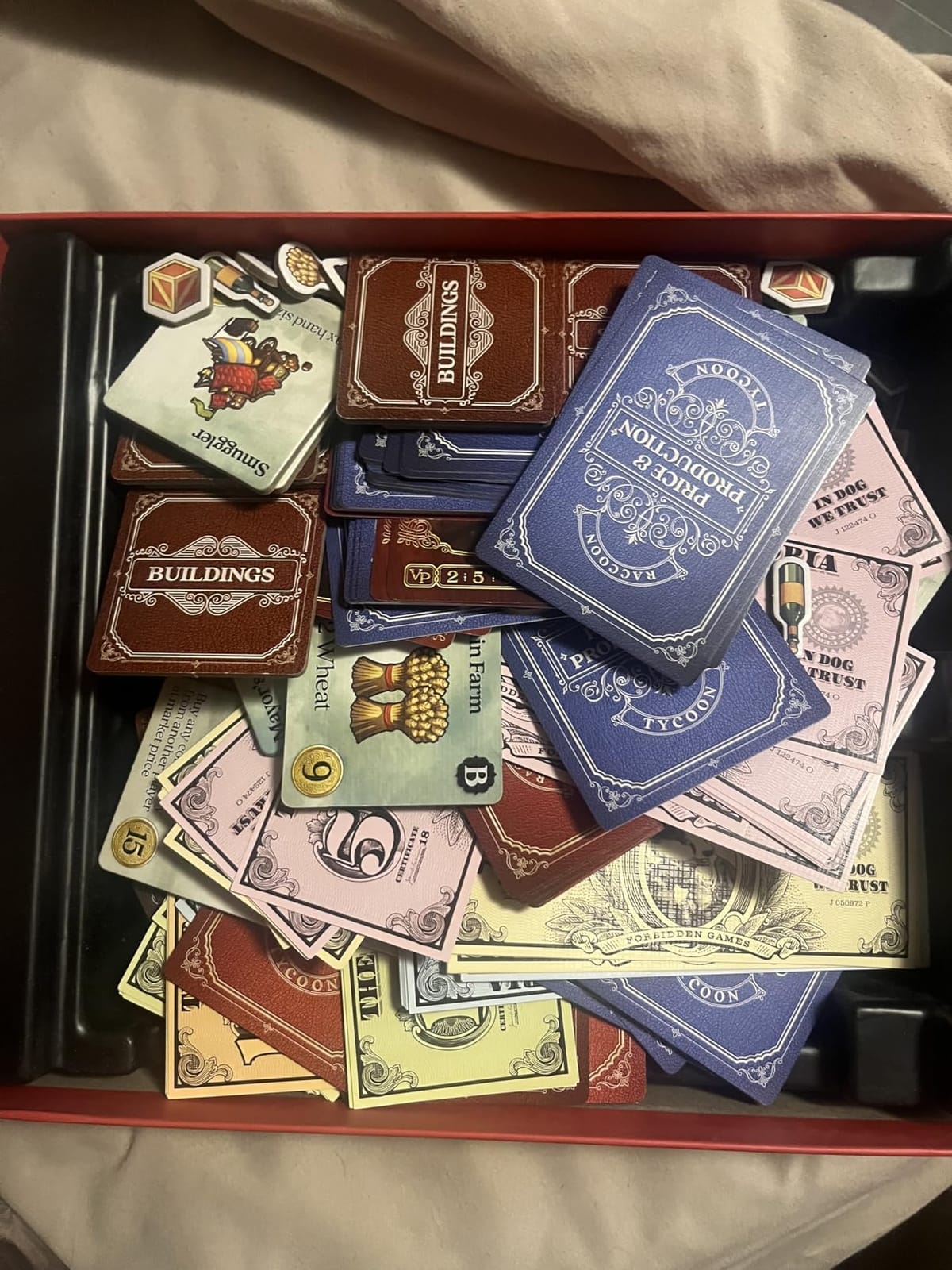 Raccoon Tycoon - Gateway Strategy Board Game for Adults and Family | Fast, Fun, Economic and Set-Collecting Competitive Game | 2-5 Players | Ages 8 and Up | 60-90 Minutes | By Forbidden Games customer photo 1