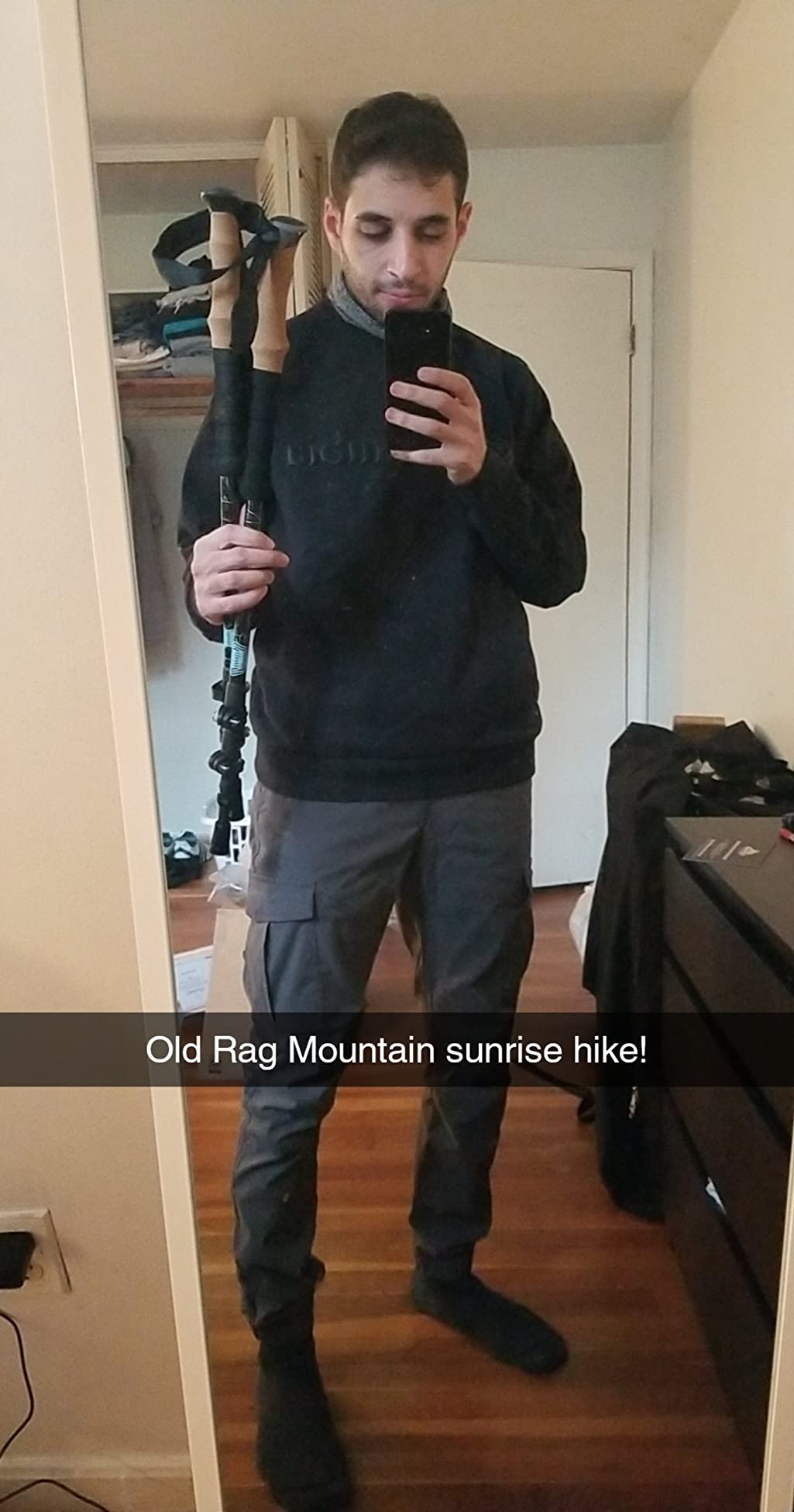 Cascade Mountain Tech Lightweight Aircraft-Grade Aluminum Trekking Poles with Extended Down Grip Plus Tip Kit customer photo 2