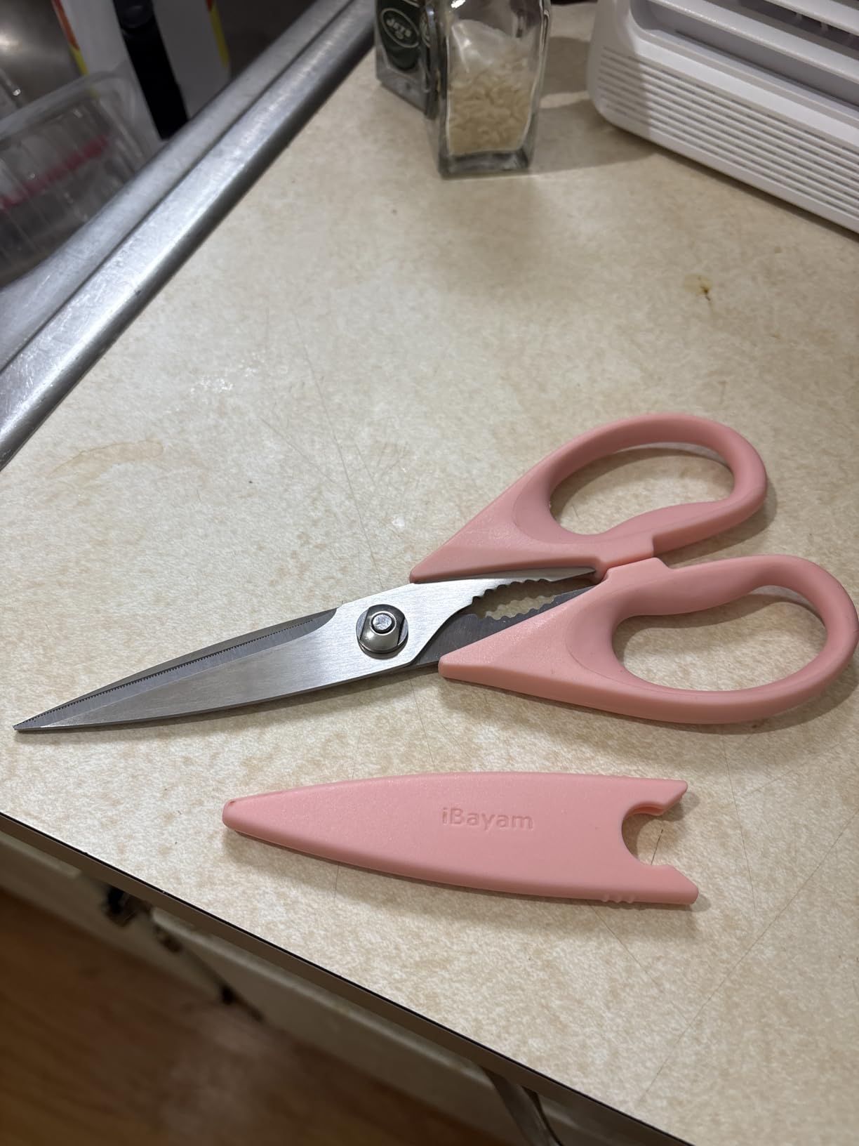 iBayam Kitchen Scissors Shears All Purpose Heavy Duty, Protective Sheath customer photo 1