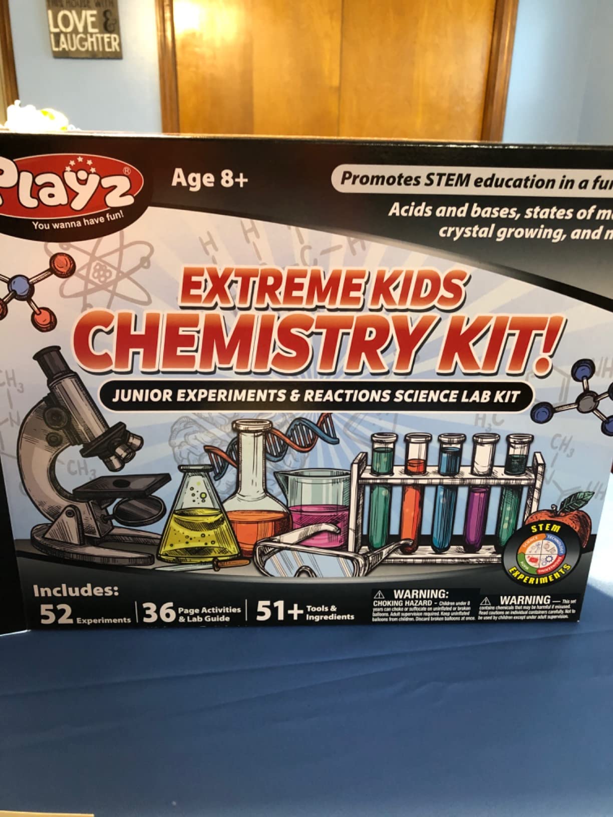 Playz Extreme Chemistry Educational Science Kits for Kids Age 8-12 customer photo 2