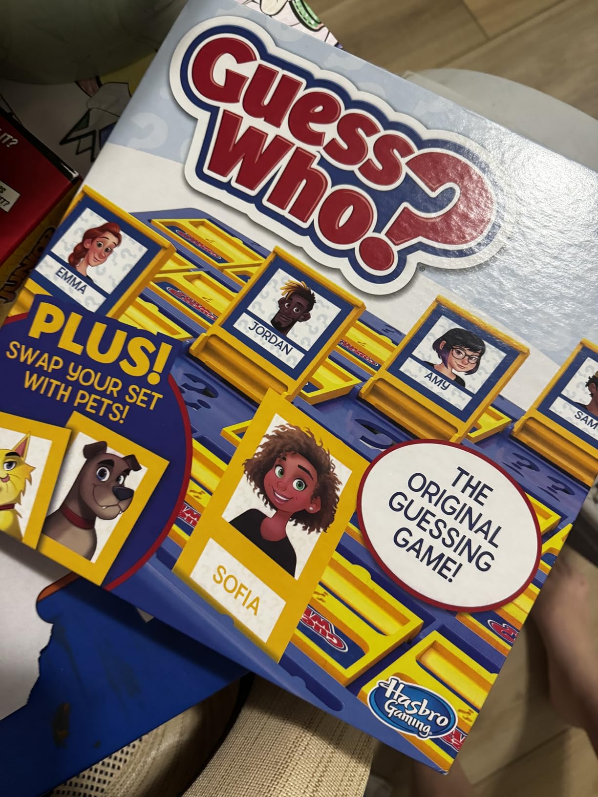 Hasbro Gaming Guess Who? Plus Board Game with People & Pet Cards customer photo 2