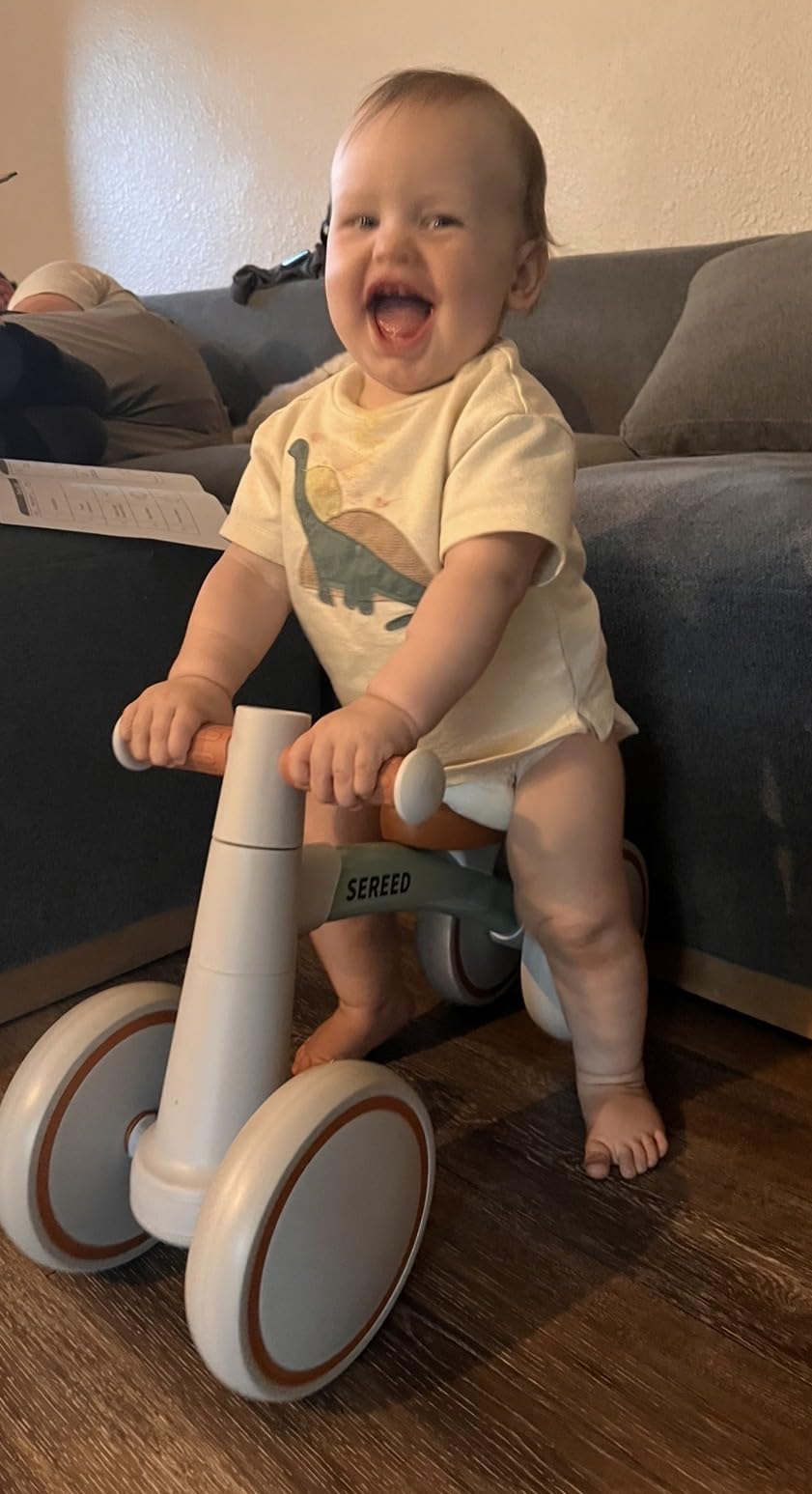 SEREED Baby Balance Bike for 1 Year Old Boy Girl, First Birthday Gift Toy customer photo 1