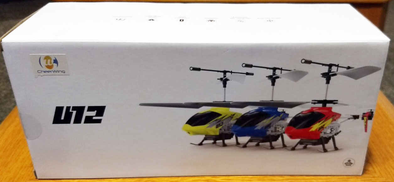 U12 Remote Control Helicopter Mini RC Helicopter with Altitude Hold Blue customer photo 2