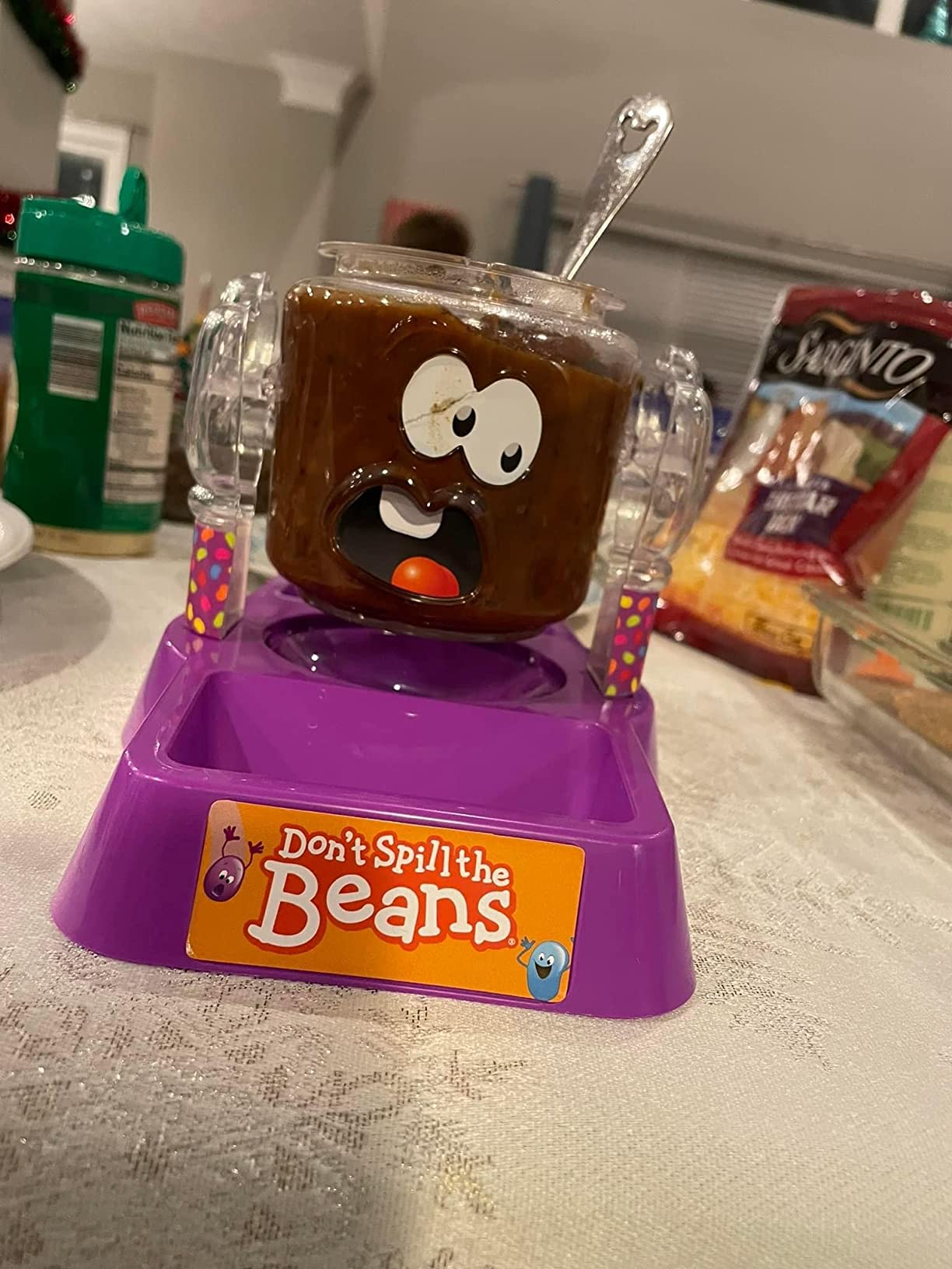 Hasbro Gaming Don't Spill The Beans Game for Kids, Easy and Fun Balancing Game for Children Ages 3 and Up, Easter Gifts for Boys and Girls, Preschool Games for 2 Players, Kids Board Games customer photo 2