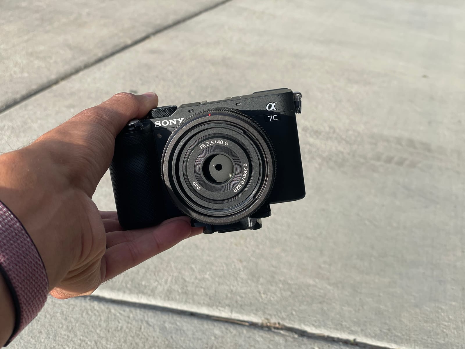 Sony FE 40mm f/2.5 G Lens for E customer photo 1