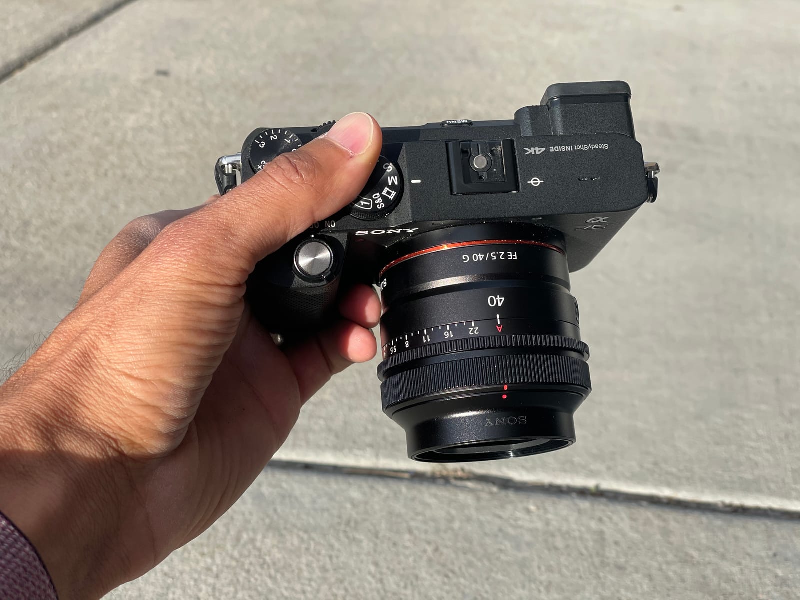 Sony FE 40mm f/2.5 G Lens for E customer photo 2