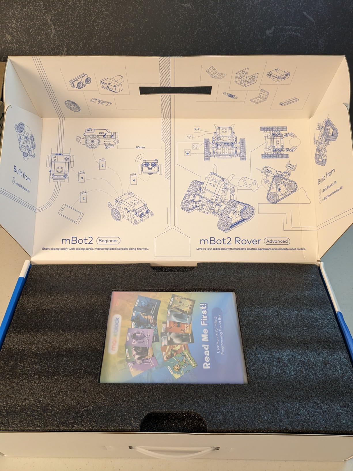 Makeblock mBot2 Coding Robot for Kids, Code Learning Support Scratch & Python Programming, Robotics Kit for Kids Ages 8-14 and up, Building STEM Robot Toys Gifts for Boys Girls customer photo 1