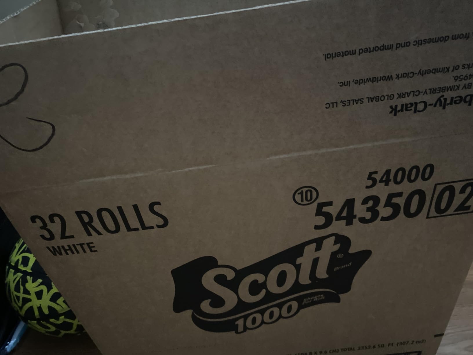 Scott 1000 Trusted Clean Toilet Paper, 32 Rolls, 1000 Sheets per Roll customer photo 2