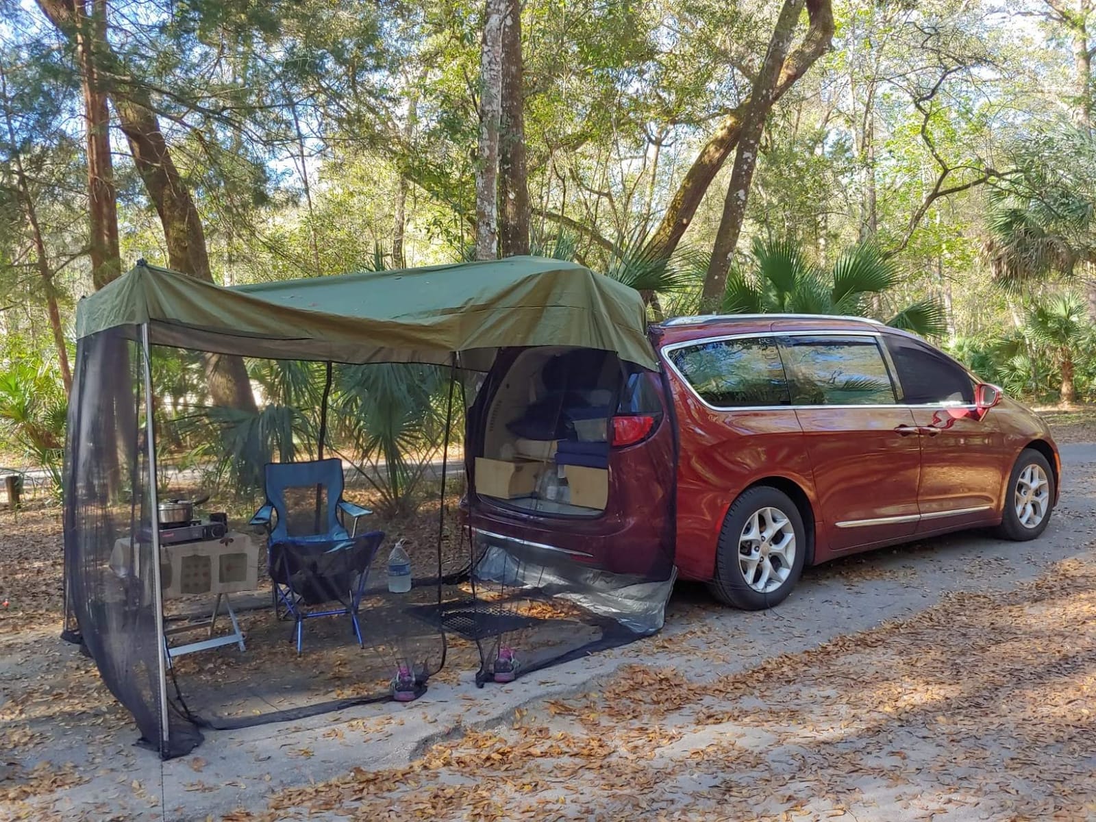 G4Free Car Awning Sun Shelter with Mosquito Net, Portable SUV Tent customer photo 2