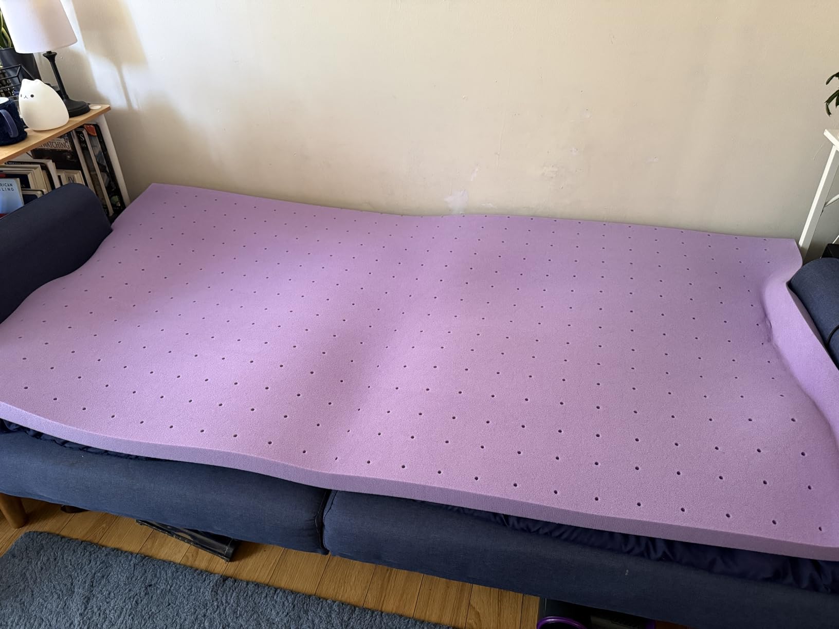 SINWEEK 2 Inch Gel Memory Foam Mattress Topper, Twin Size customer photo 2