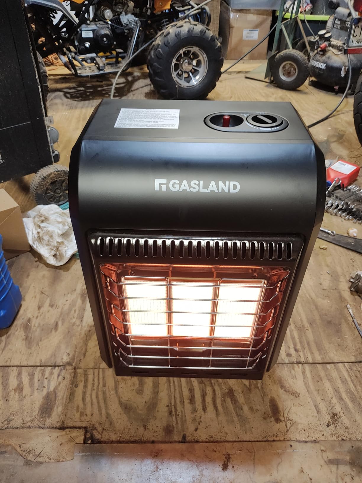GASLAND 18,000 BTU Propane heater Indoor Outdoor, Max Heat 450 Sq.Ft,MHA18R customer photo 1