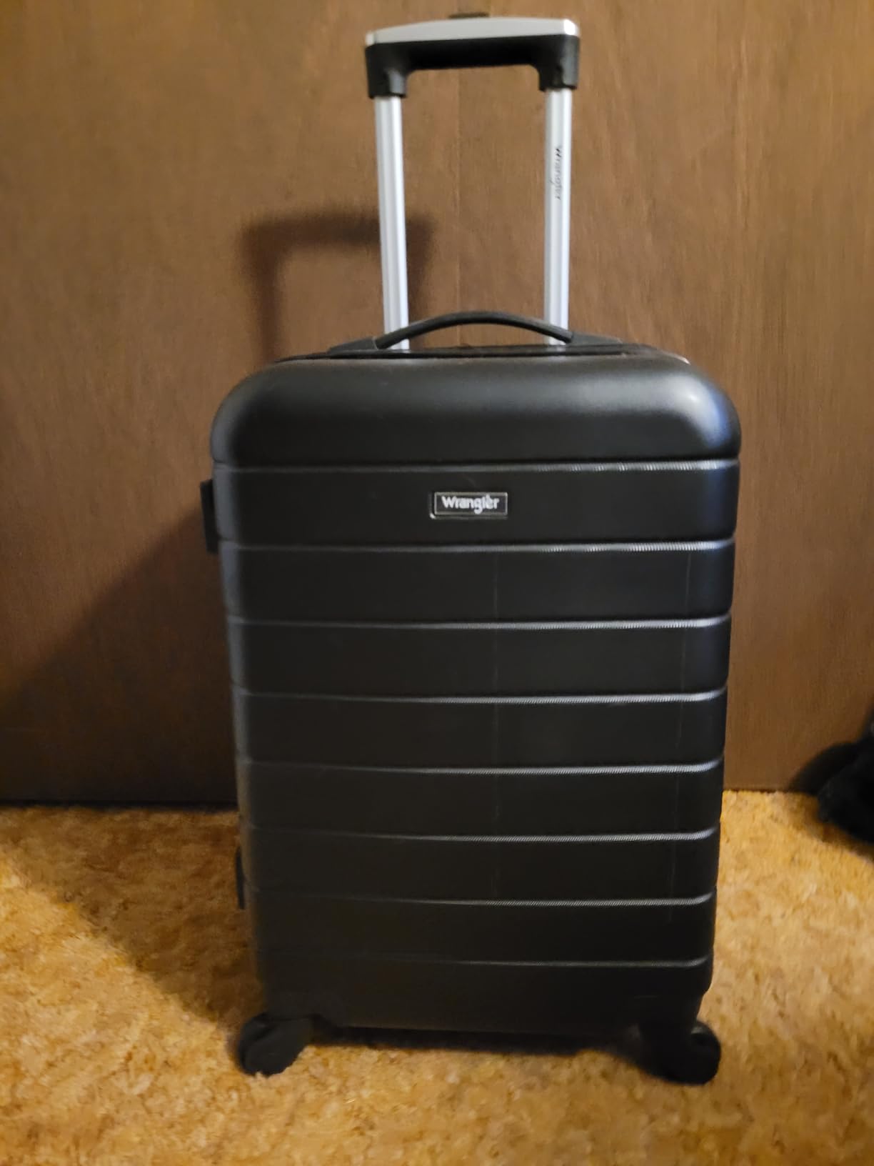 Wrangler Smart Spinner Hardside Luggage, 2 Piece Set, Teal customer photo 2
