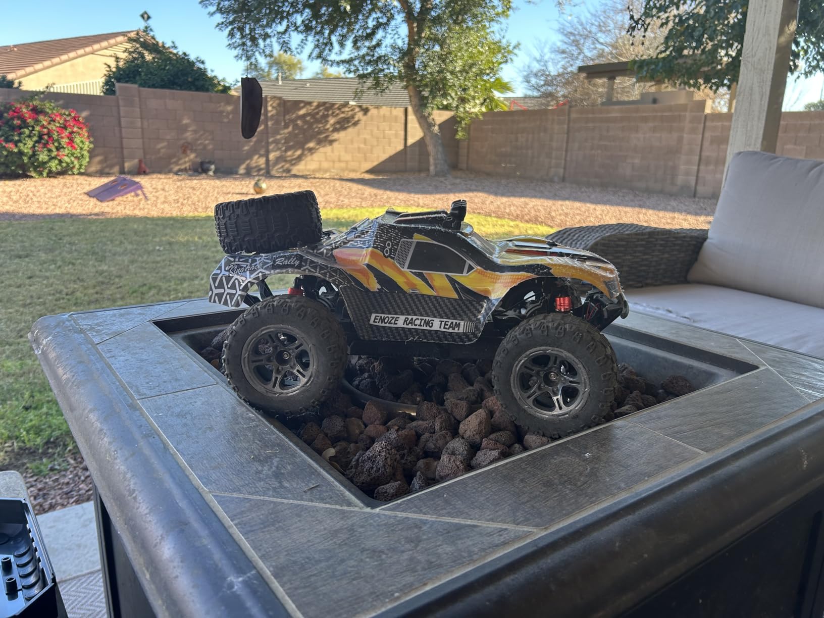 DEERC 9201E 1:10 RC Truck for Adults & Boys, 48 KPH 4WD Short Course RC Car customer photo 2