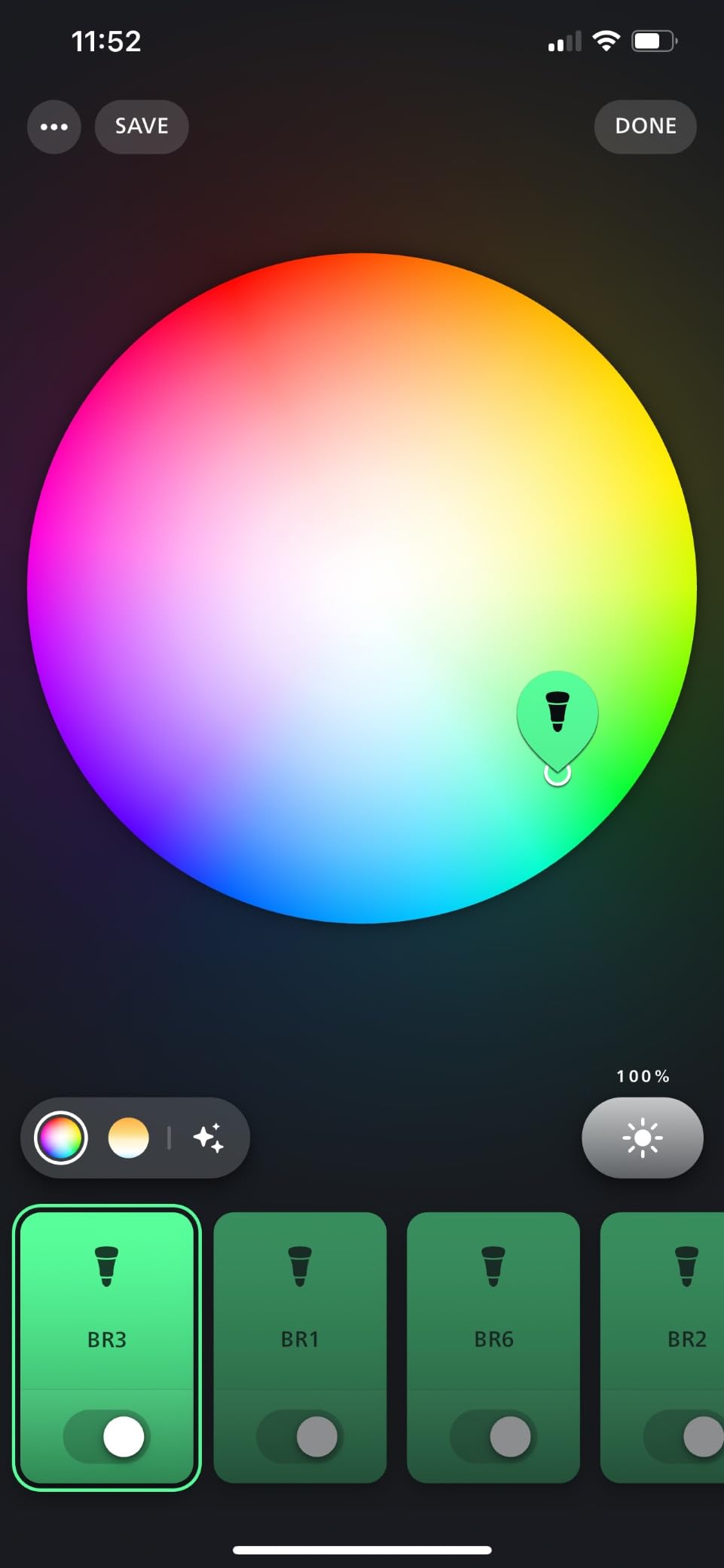 Philips Hue 75W A19 White and Color Ambiance LED Smart Color-Changing Bulb - Pack of 4 - E26 Indoor - Control with Hue App - Compatible with Alexa, Google Assistant, and Apple Homekit customer photo 2