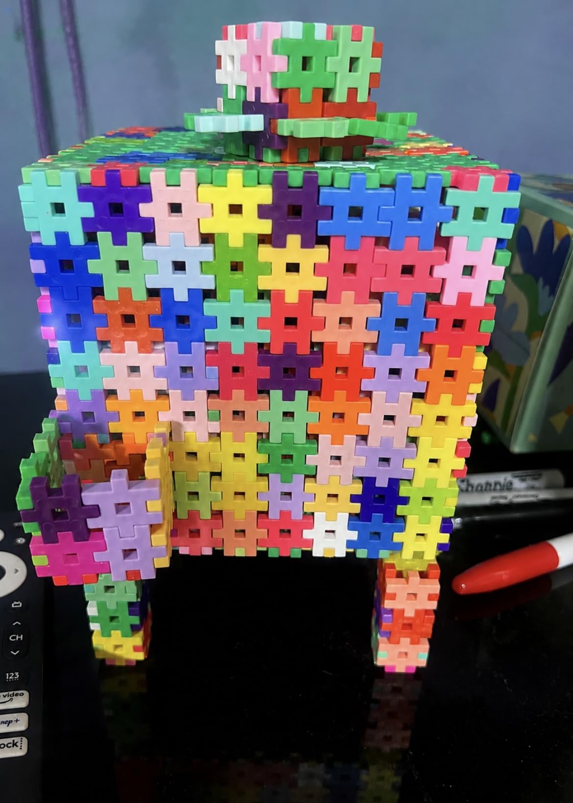 KADÜ 250 Piece Rainbow Set Kids Age 5+ Building Block STEM Interlocking Toy customer photo 2
