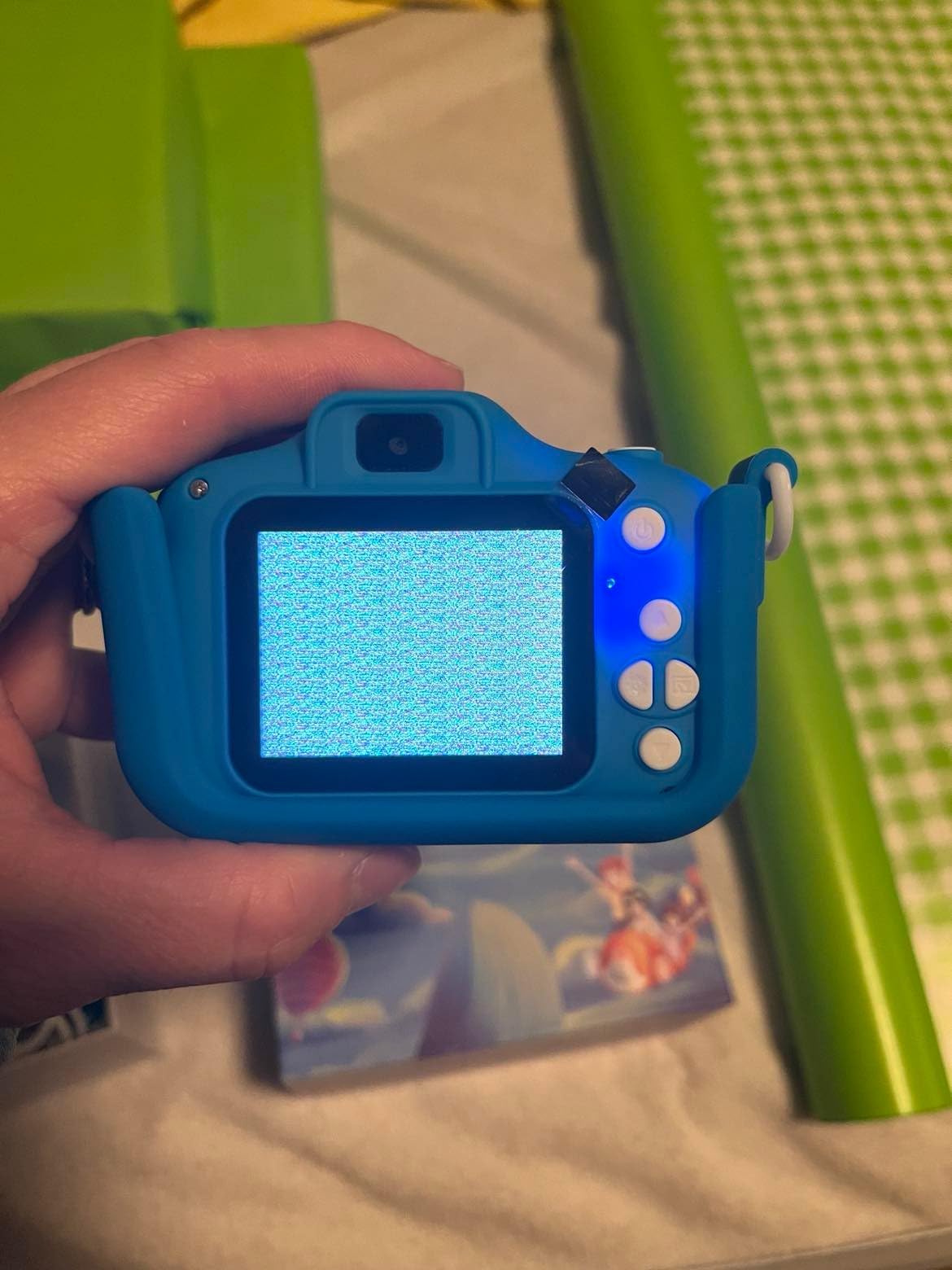 Goopow Kids Camera Toys for 3-8 Year Old Girls Boys,Children Digital Video Camcorder Camera with Cartoon Soft Cover, Best Chritmas Birthday Festival Gift for Kids customer photo 1