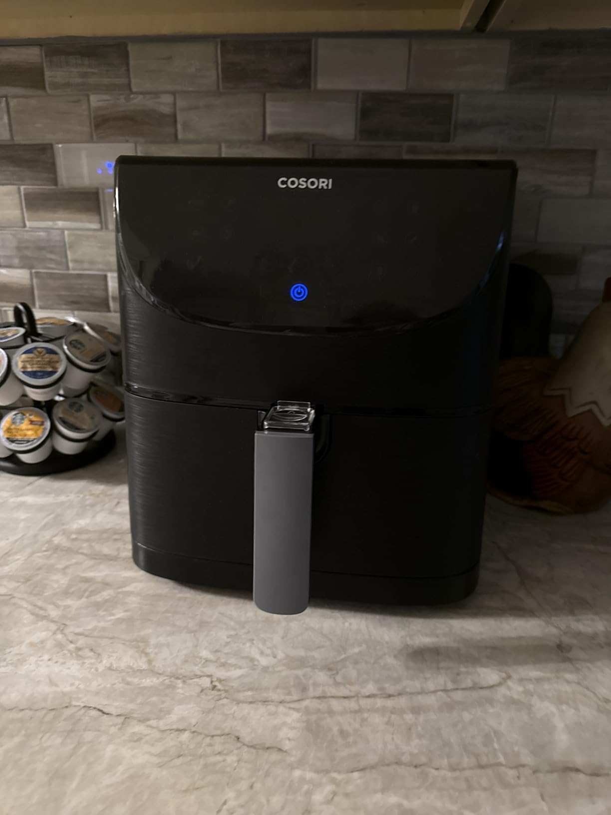 COSORI Pro Gen 2 Air Fryer 5.8QT, Upgraded Version with Stable Performance & Sleek New Look, 13 One Touch Functions, 100 Paper & 1100 Online Recipes, Dishwasher-Safe Detachable Square Basket, Black customer photo 2