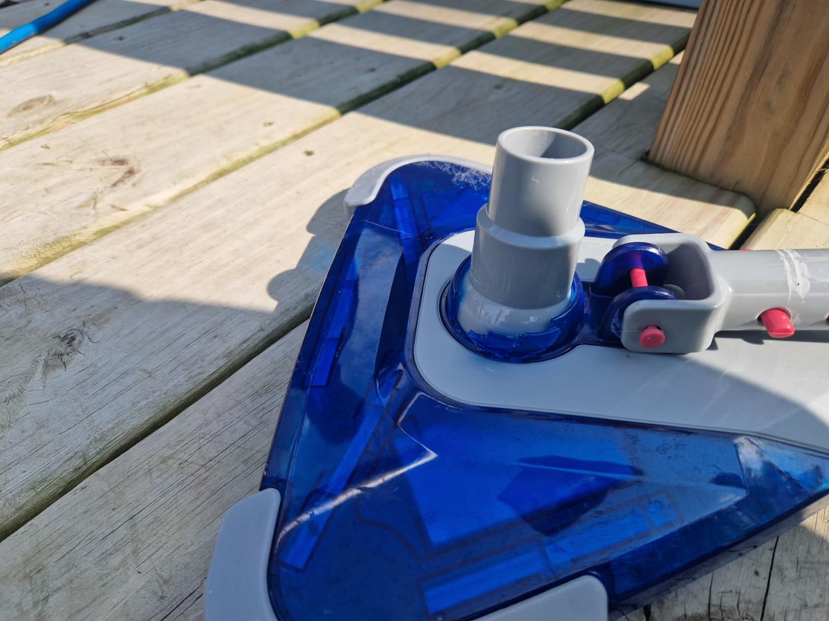 POOLWHALE Above Ground Pool Vacuum with Hose, 1-1/2 In x 24-Feet customer photo 1