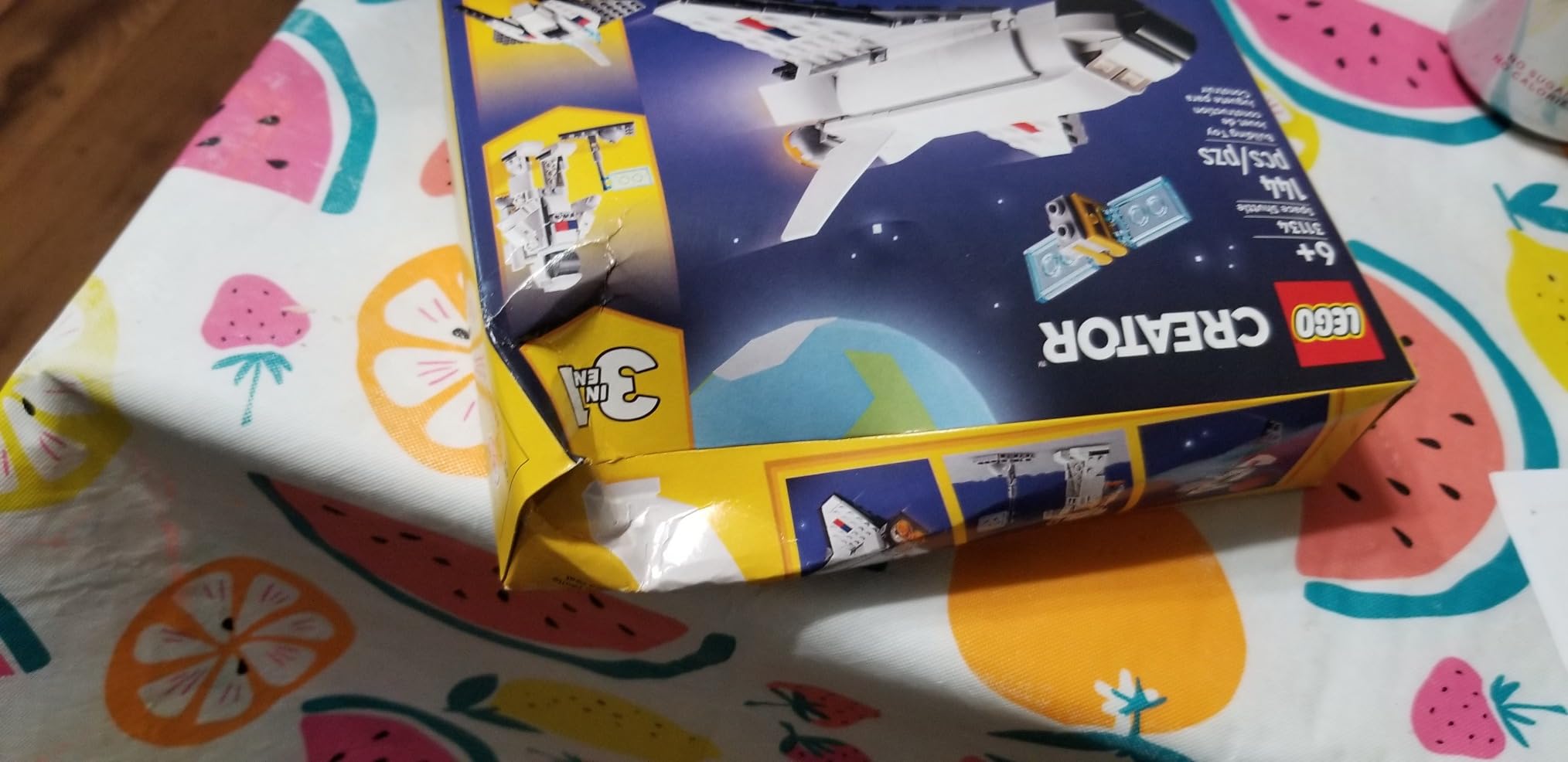 LEGO Creator 3 in 1 Space Shuttle Toys - Space Toys Building Set for Boys & Girls, Ages 6+ - Option to Build 2 Spaceships or Astronaut - Educational Gift for Kids Birthday & Holidays - 31134 customer photo 2