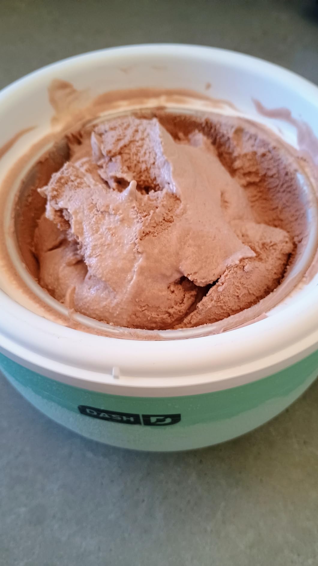 Dash My Mug Ice Cream Maker Bundle, 2 Half-Pint Freezer Mugs, Aqua customer photo 2