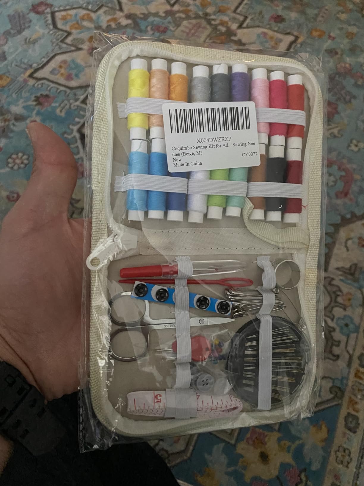 Coquimbo Sewing Kit for Adults, Christmas Stocking Stuffers for Teen Girls customer photo 1