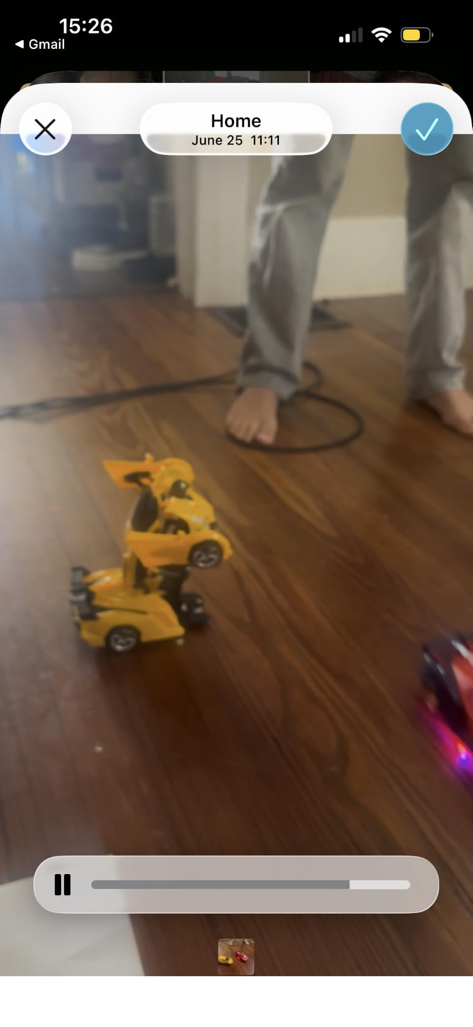 Transform Remote Control Car Toys for Boys 4-6, Drift RC Car Yellow customer photo 1