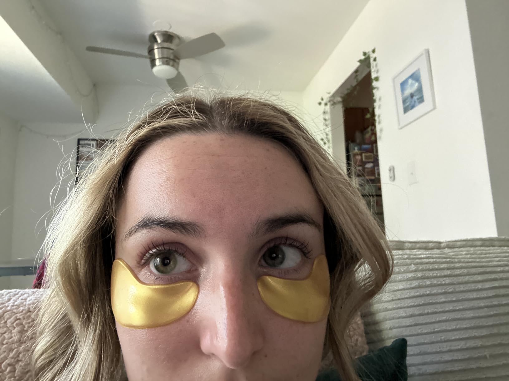 grace & stella Award Winning Under Eye Mask - Teen Gifts, Gel Eye Patches for Dark Circles, Puffy Eyes, Wrinkles, Undereye Bags, Travel Gifts for Women - Vegan, Self Care (6 Pairs, Gold) customer photo 1