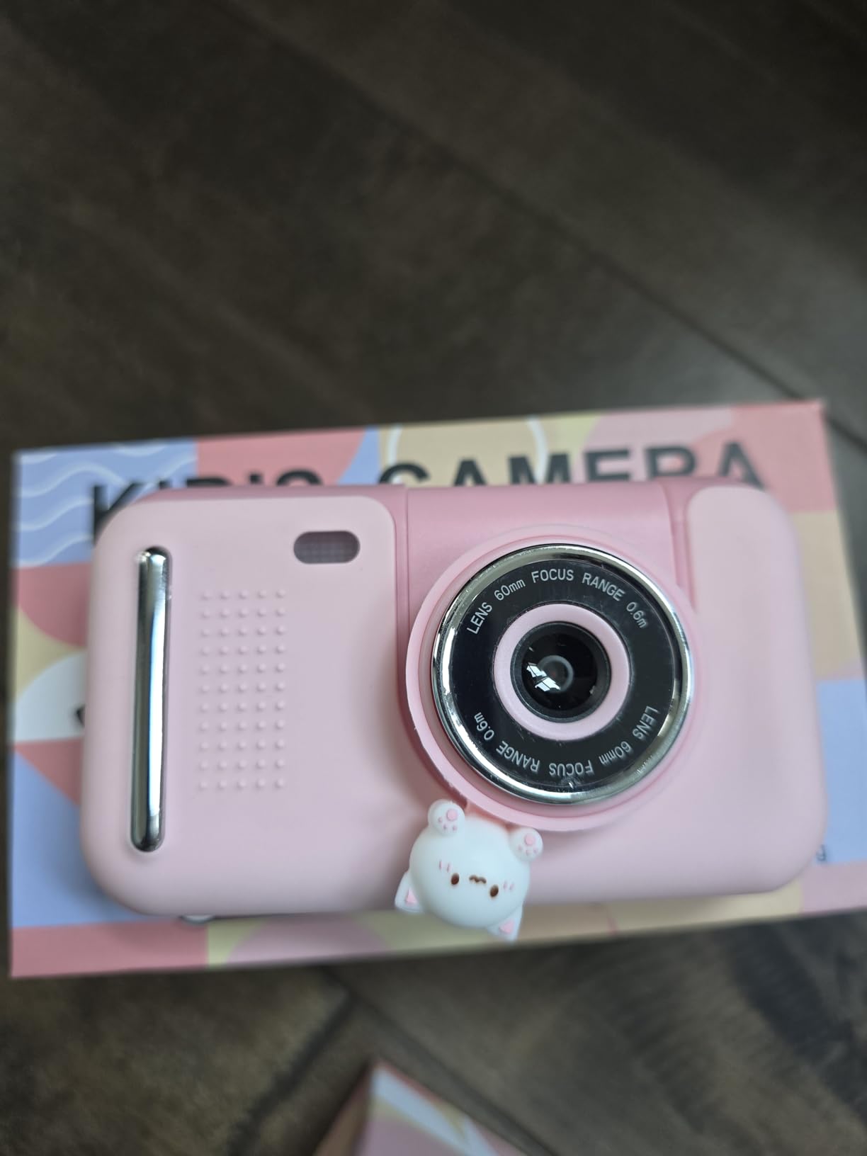 Makolle Kids Camera Toys for Girls 3-12 Year Old,HD Digital Video Camcorder Camera with Tripod,Children Chritmas Birthday Gift with SD Card-Pink customer photo 1
