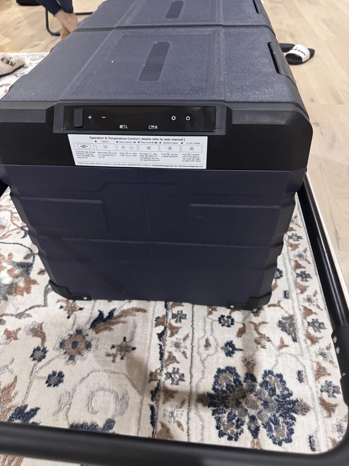 BODEGACOOLER 12V Car Refrigerator, 121 Quart Dual Zone Portable Freezer customer photo 1