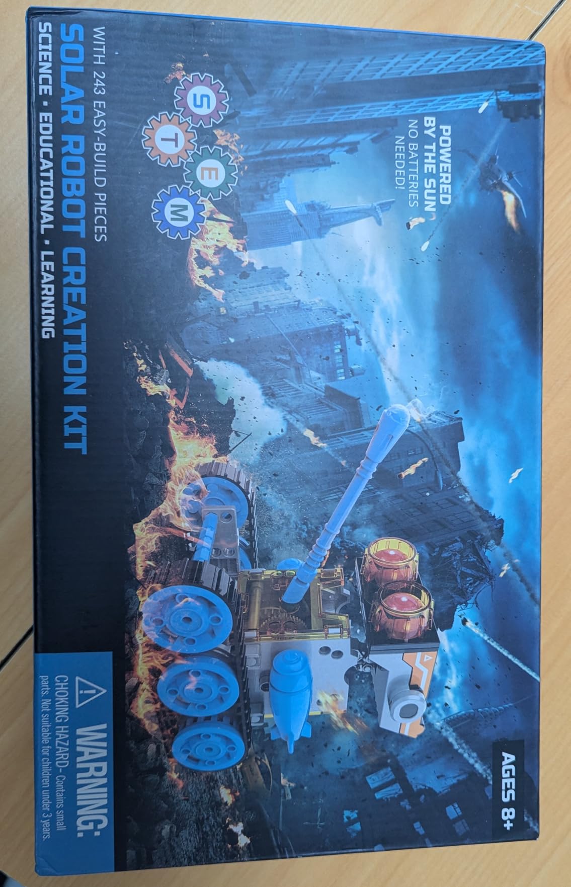 Wesfuner 30-in-1 Solar Robot Building Kit STEM Gift for Boys Ages 8-13 customer photo 2