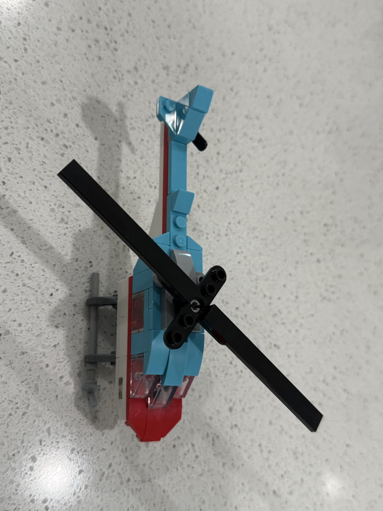 LEGO Creator 3 in 1 Flatbed Truck with Helicopter Toy, Transforms from Flatbed Truck Toy to Propeller Plane to Hot Rod and SUV Cars, Gift Idea for Boys and Girls Ages 7 Years Old and Up, 31146 customer photo 2