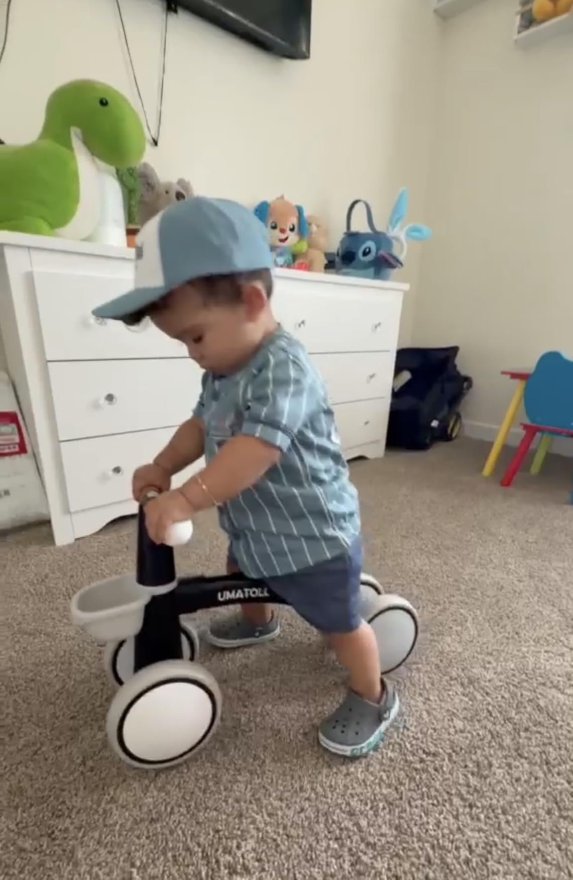Umatoll Baby Balance Bike Toy for 1 Year Old Boy Girl, First Birthday Gift customer photo 1