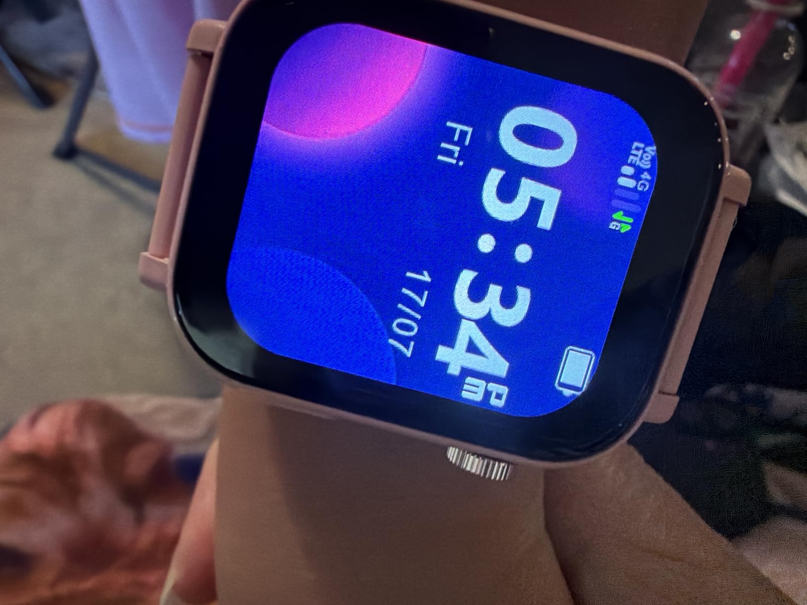 4G Kids Smart Watch Phone GPS, Smartwatch for Boys Girls Ages 4-12 Years with Video Call Chat Class Mode SOS Camera Alarm Games Parental App Touch Watch Gifts for Children (Includes SIM Card) Blue customer photo 2