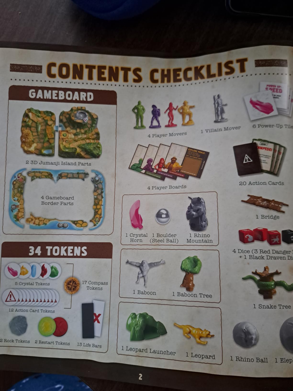 Spin Master Games Jumanji Stampede 3D Cooperative Family Game customer photo 1