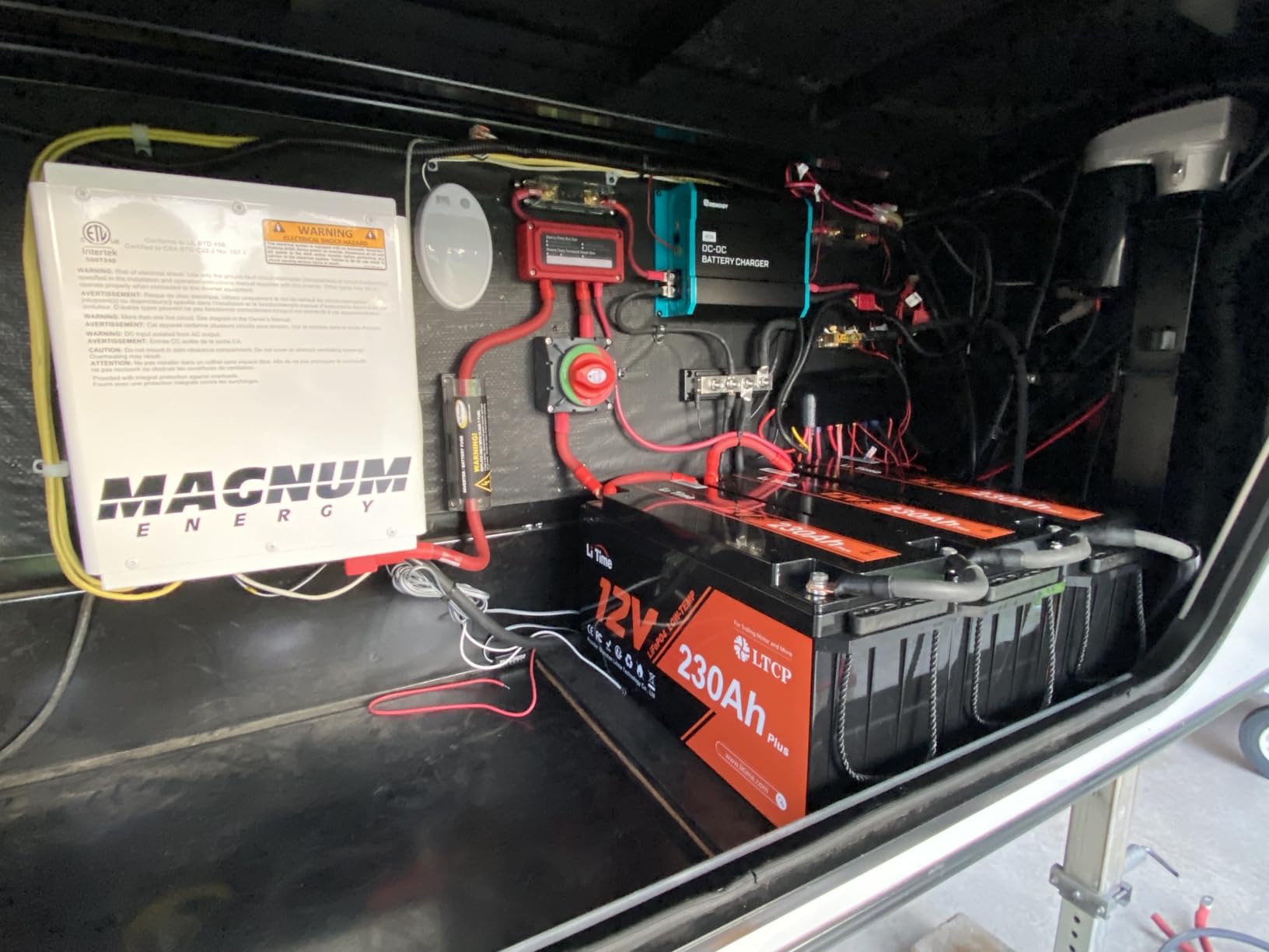 Litime 12V 100Ah LiFePO4 Battery, Group 24 Lithium Batteries for RV, Camper customer photo 1