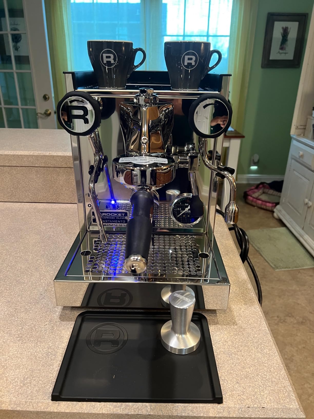 Rocket Espresso Appartamento TCA Espresso Machine, Black (Copper) customer photo 2
