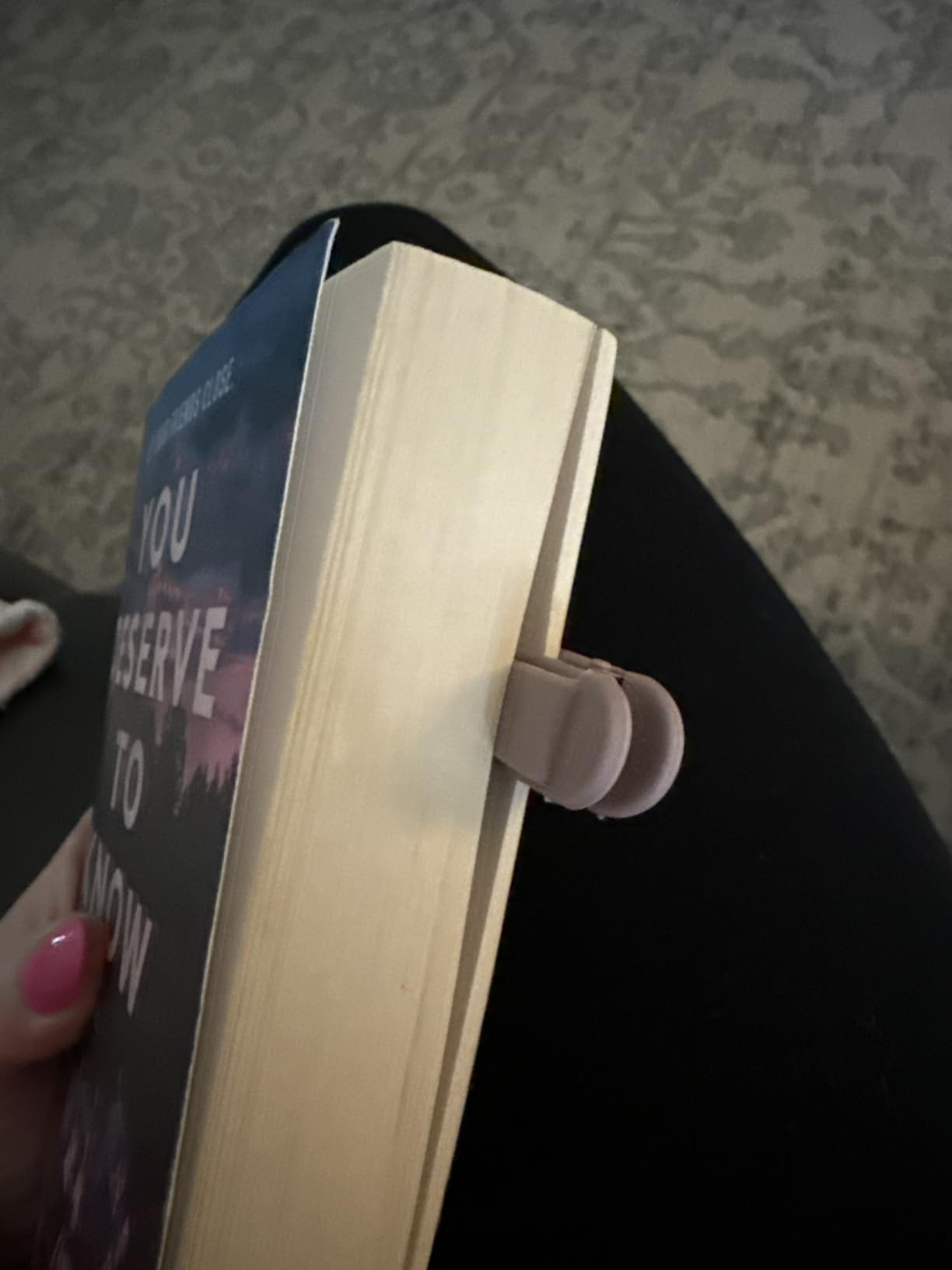 SMUK 3pcs Automatic Bookmark, Silicone Book Marks for Reading Women, Men, Kids, Book Lovers, Cute Unique Book Markers for Reading, Reading Accessories Gifts for Book Lovers customer photo 1