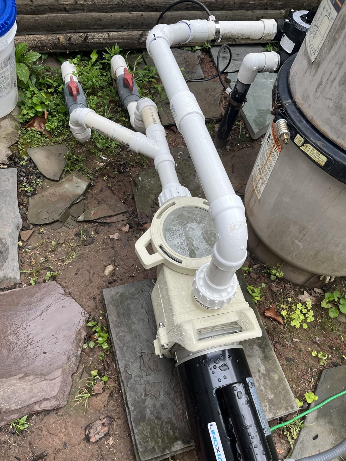 1.5 HP Pool Pump Inground 6815GPH High Flow Self-Priming 115V/230V customer photo 1