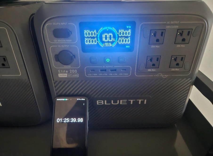 BLUETTI Elite 200 V2 Solar Generator & 350W Solar Panel Included 2073.6Wh customer photo 2