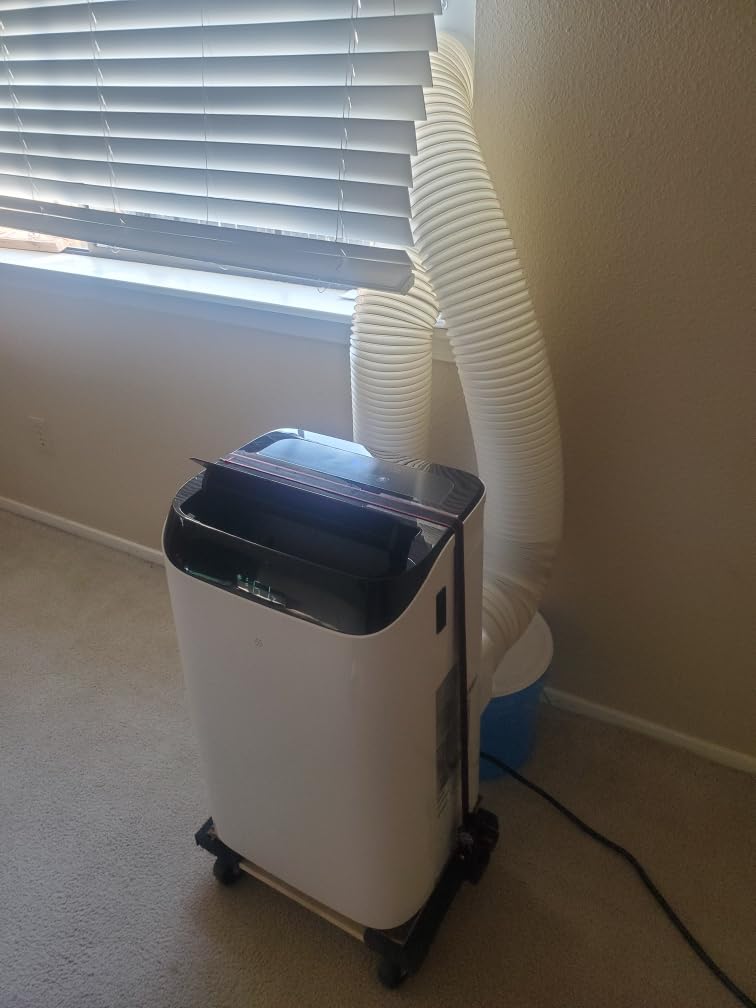 Inverter 16000BTU Portable Air Conditioners with Remote, Free Stand Cooling Portable AC Unit for Room up to 800 sq.ft, with Dehumidifier & Fan, Dual Hose, Quiet Sleep Mode(42dB), Windows Kit customer photo 2