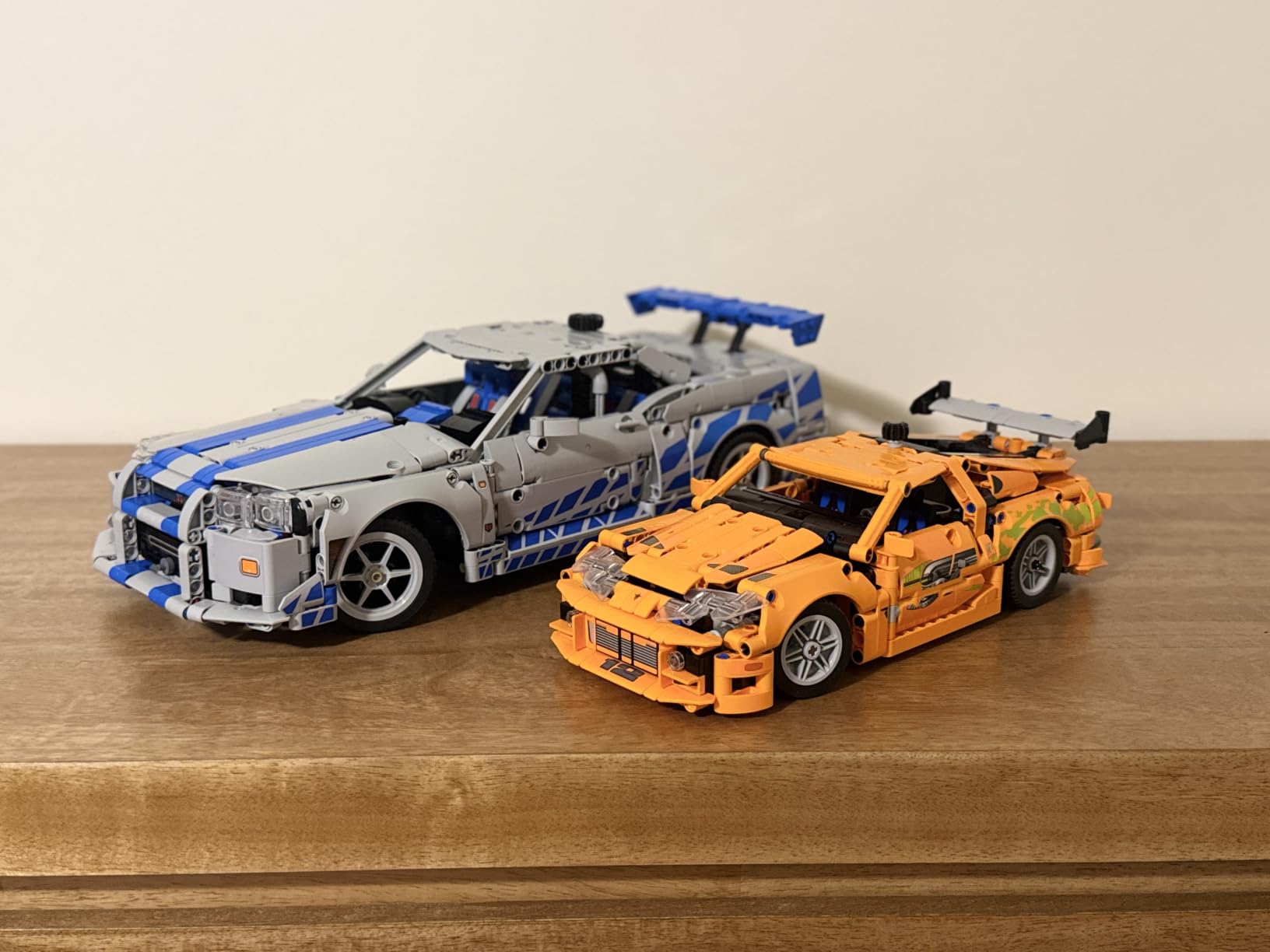 LEGO Technic 2 Fast 2 Furious Nissan Skyline GT-R (R34) Car - DIY Kit and Building Set for Adults - Collectible Model Street Racer with Drift Function - Gift for Car Enthusiasts and Movie Fans - 42210 customer photo 1