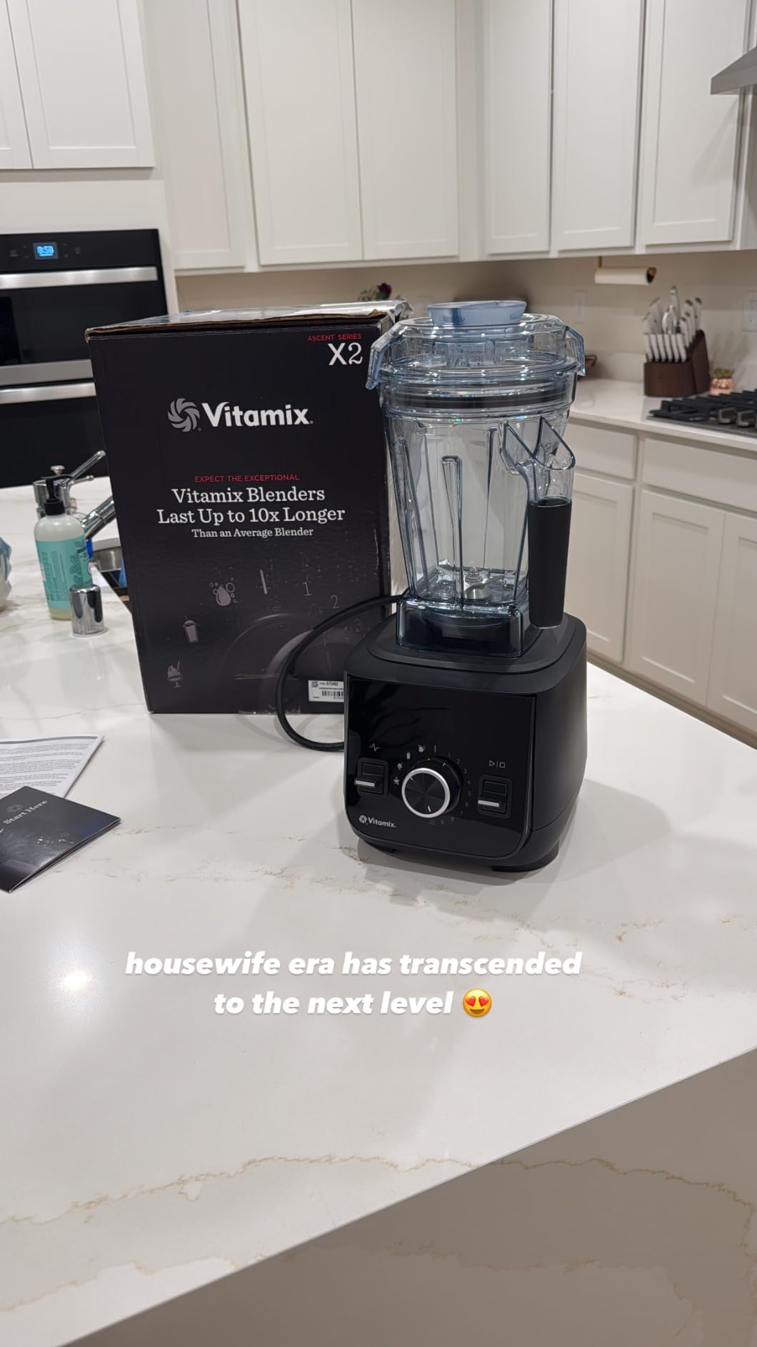 Vitamix Ascent X2 SmartPrep Kitchen System, Professional-Grade, Black customer photo 2
