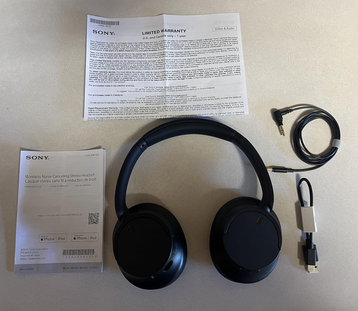 Sony WH-CH720N Wireless Noise Cancelling Over-Ear Headphones, Pink customer photo 1